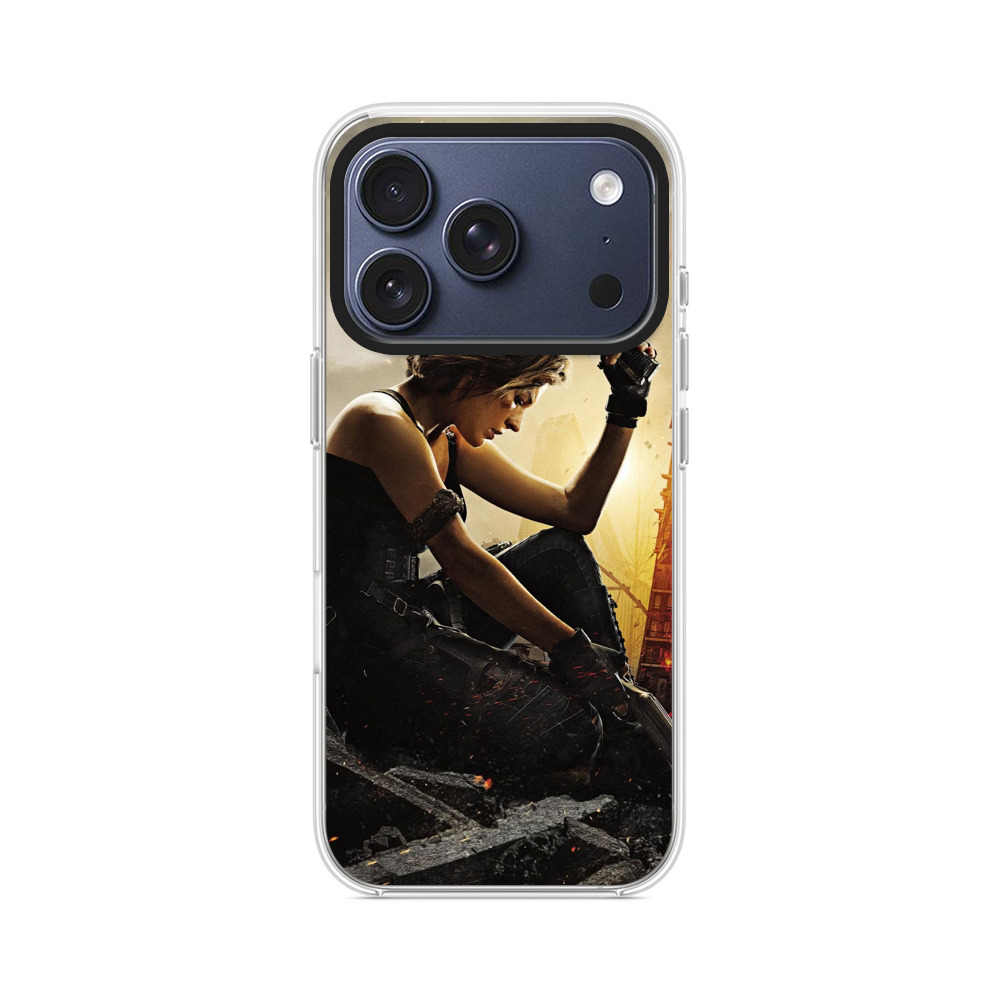 力強い女性戦士 iPhone 17 Proオリジナルケース