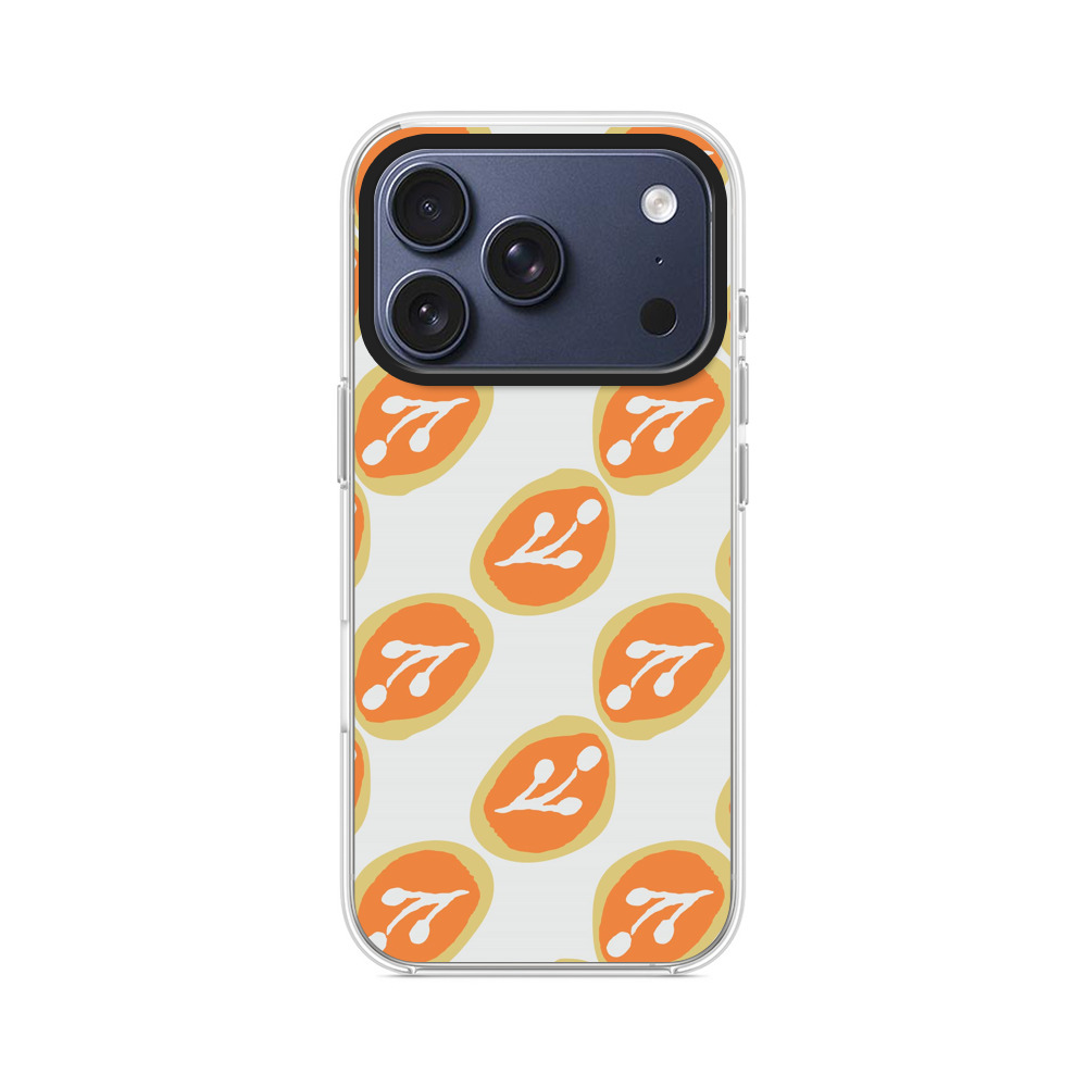 柿の模様パターン iPhone 17 Proオリジナルケース