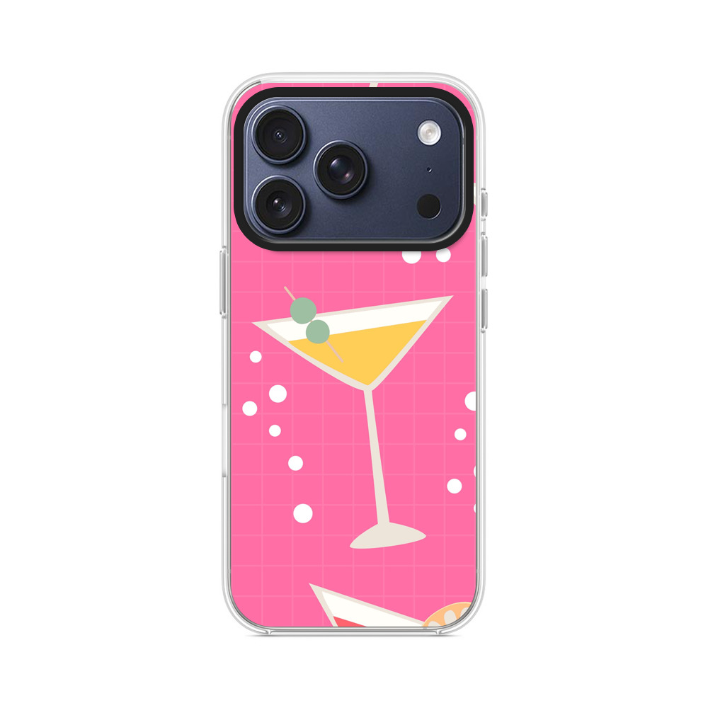 カクテルパターン iPhone 17 Proオリジナルケース