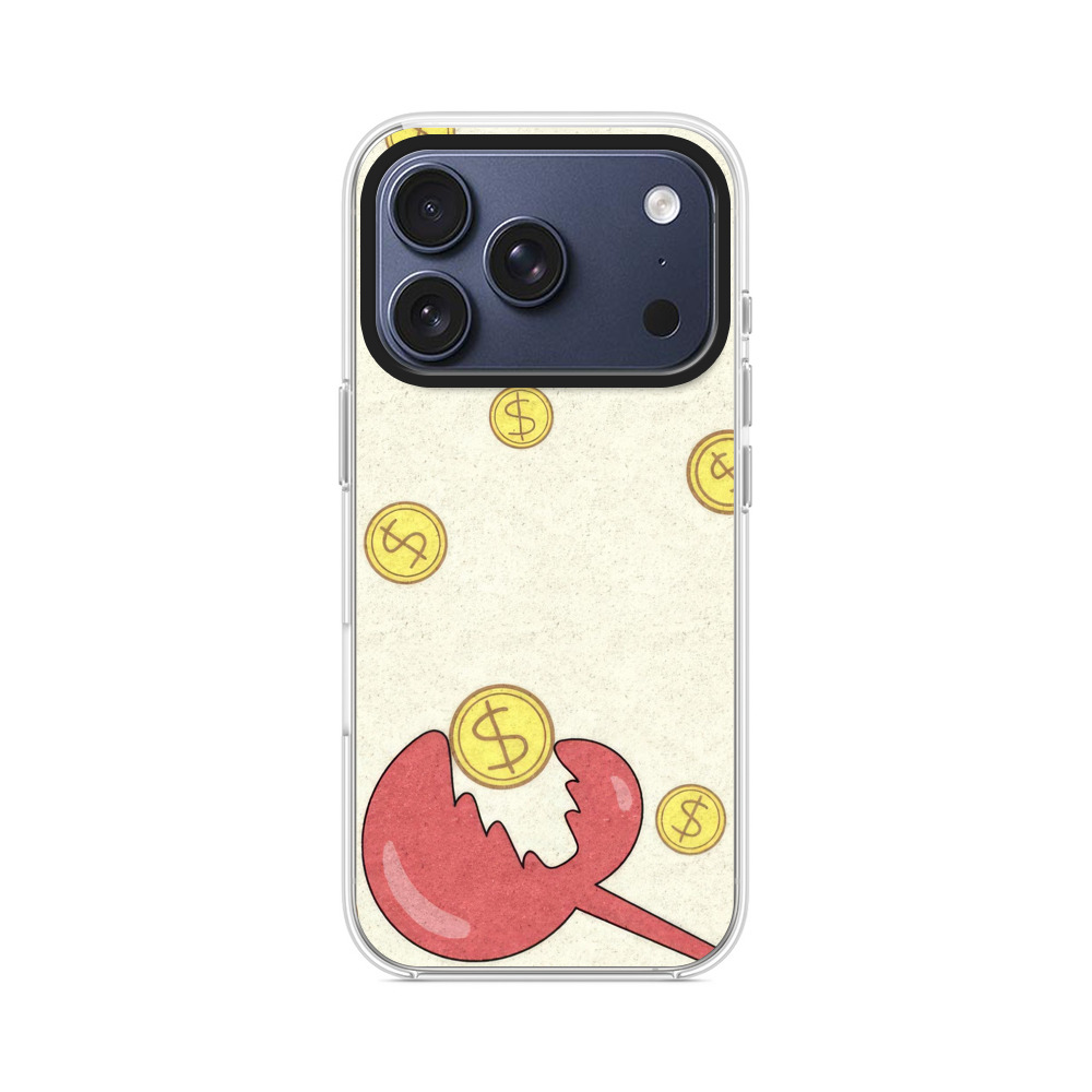カニとドルコイン iPhone 17 Proオリジナルケース