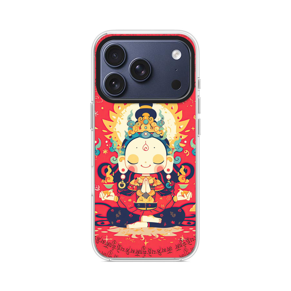 かわいい観音菩薩 iPhone 17 Proオリジナルケース