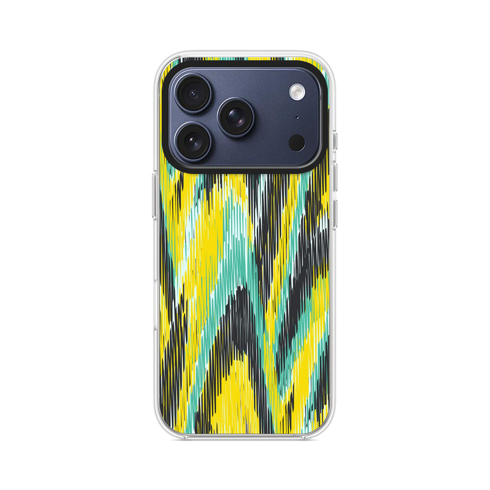 カラフルな抽象模様 yellow-green-waves カラフルな抽象模様 yellow-green-waves