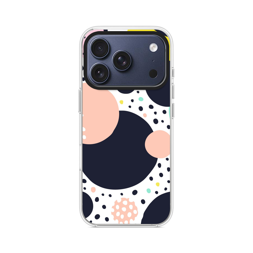 カラフルなドット模様 iPhone 17 Proオリジナルケース