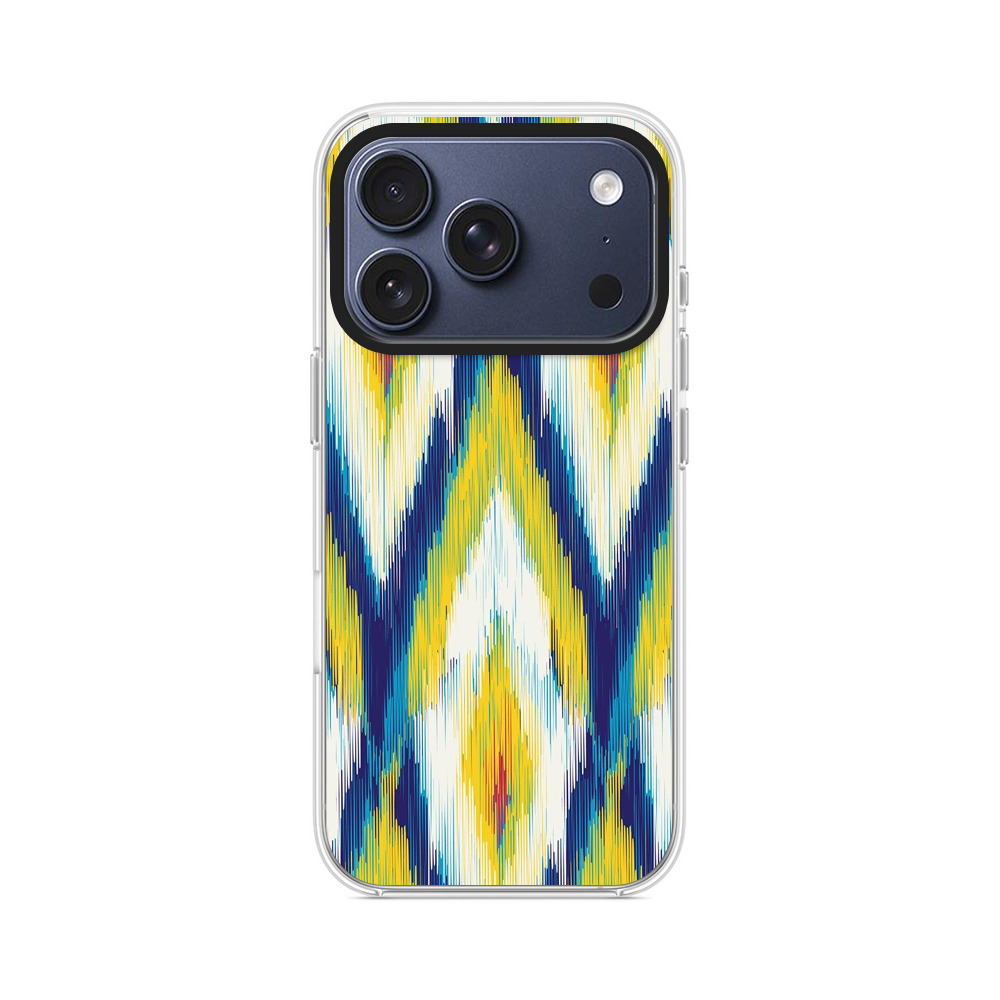 カラフルな幾何学模様 iPhone 17 Proオリジナルケース