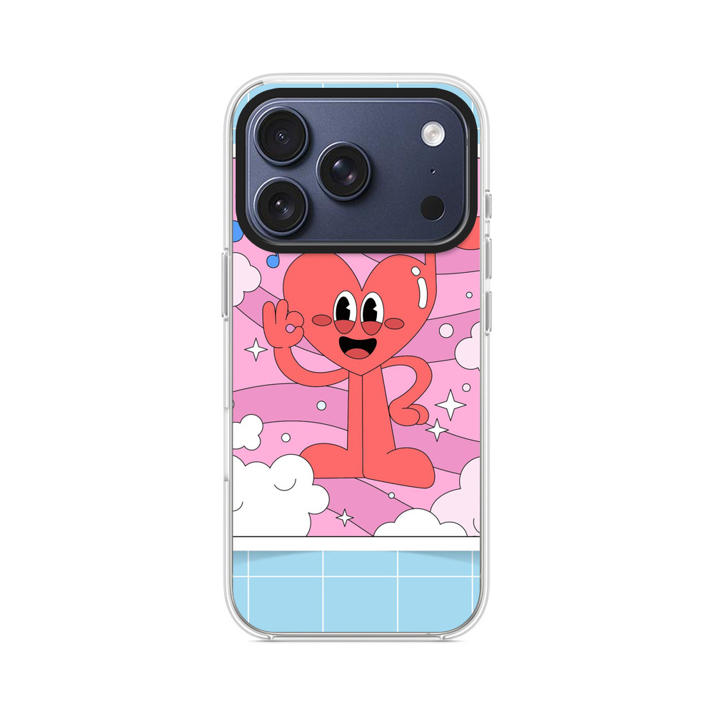 カラフルなキャラクターたち iPhone 17 Proオリジナルケース