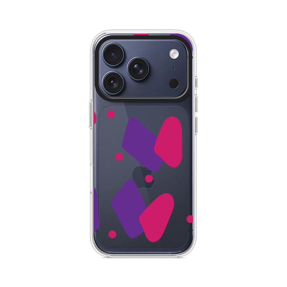 カラフルなパターン iPhone 17 Proオリジナルケース