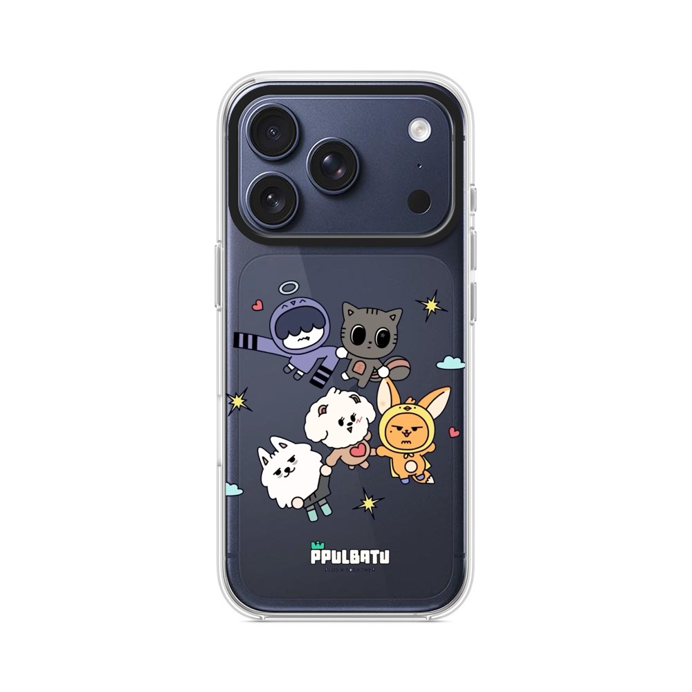 かわいい動物たち iPhone 17 Proオリジナルケース