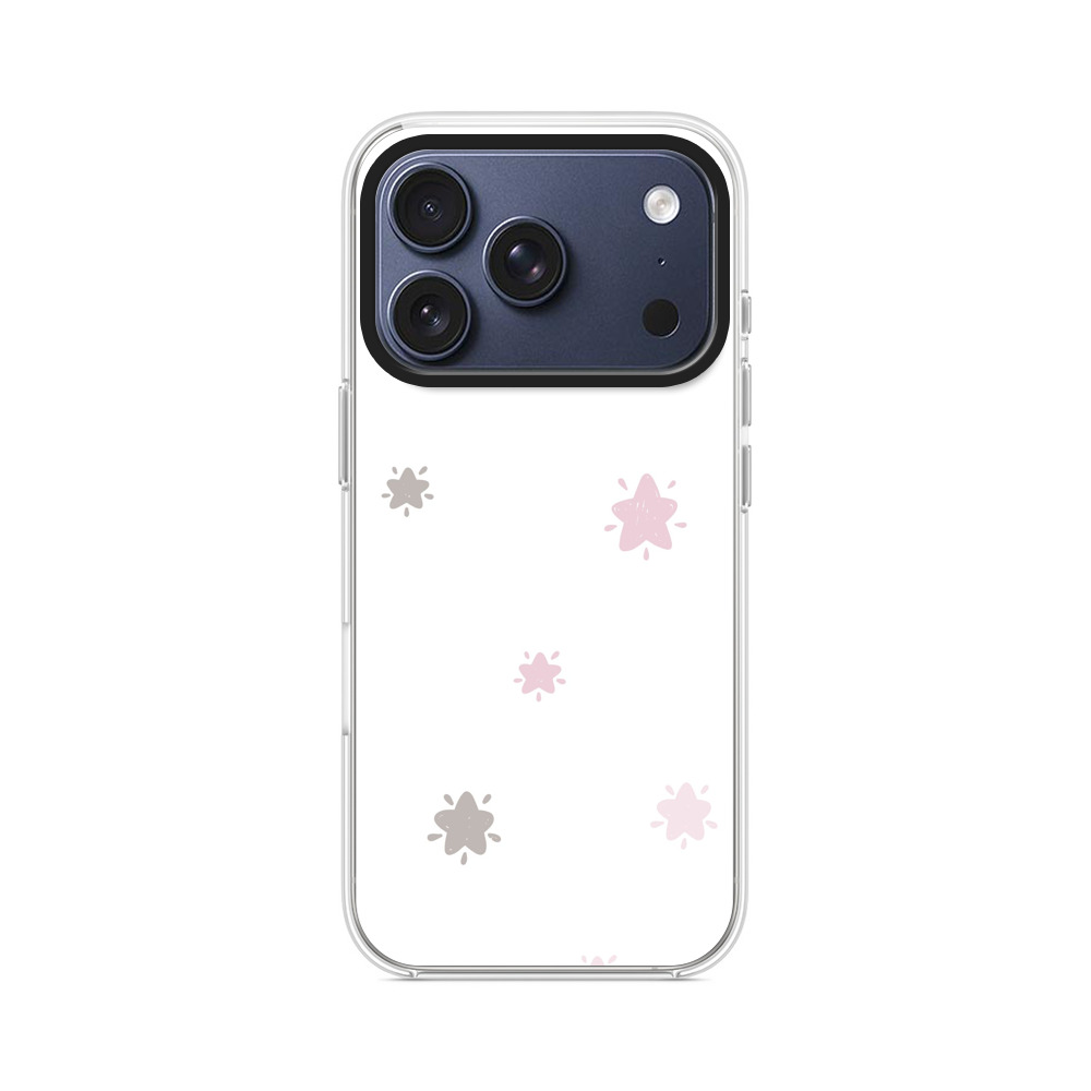 可愛い花柄の背景 iPhone 17 Proオリジナルケース
