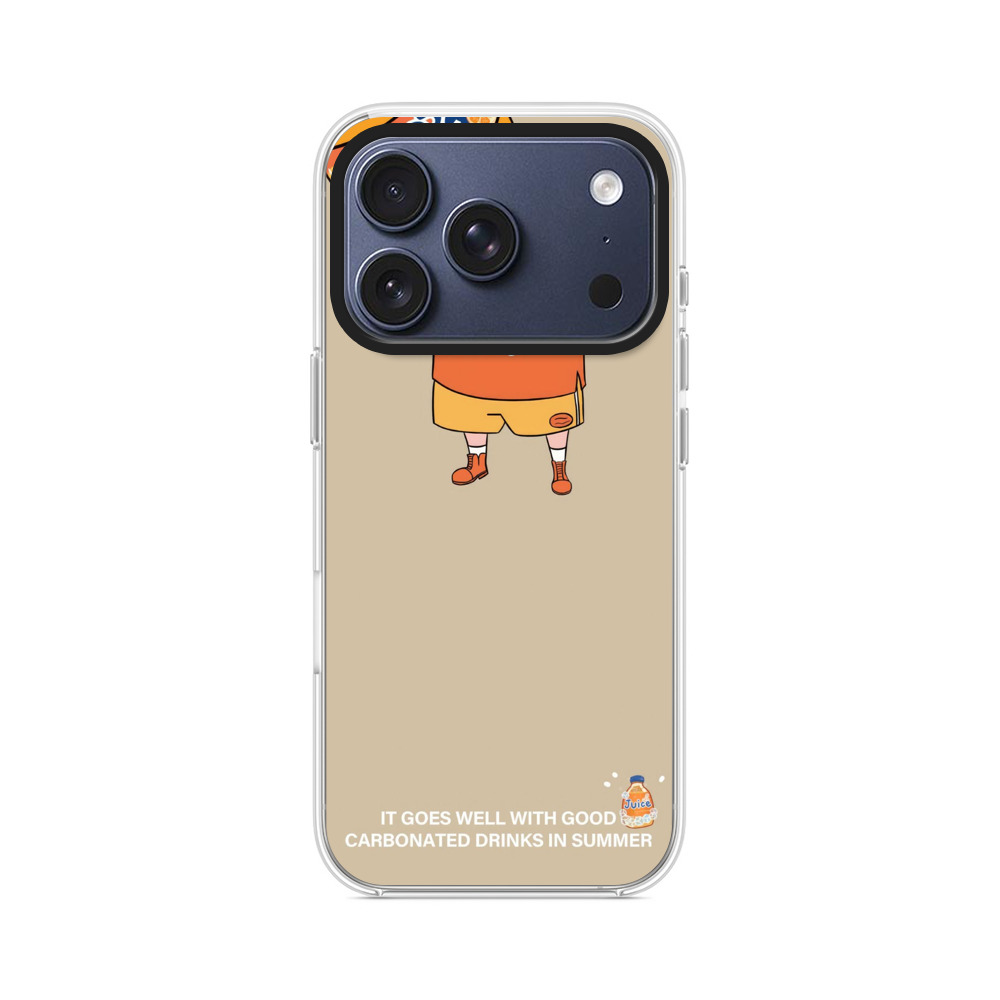 オレンジ服の子供 iPhone 17 Proオリジナルケース