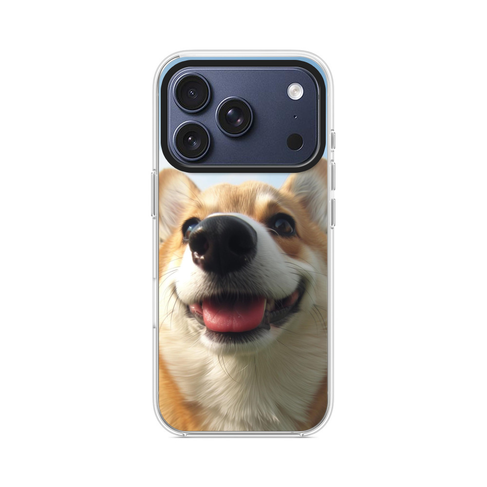 笑顔のコーギー犬 iPhone 17 Proオリジナルケース