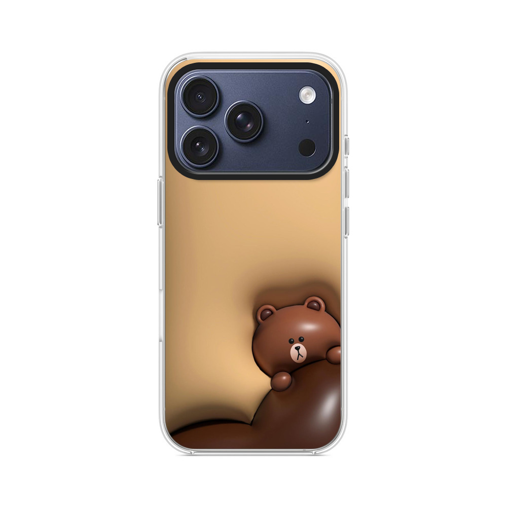 隅のかわいいクマ iPhone 17 Proオリジナルケース