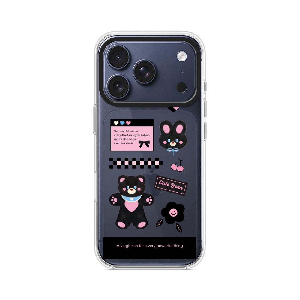 かわいいクマ iPhone 17 Proオリジナルケース