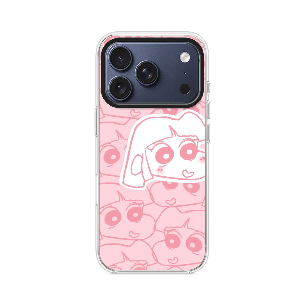 かわいいキャラクター顔 iPhone 17 Proオリジナルケース