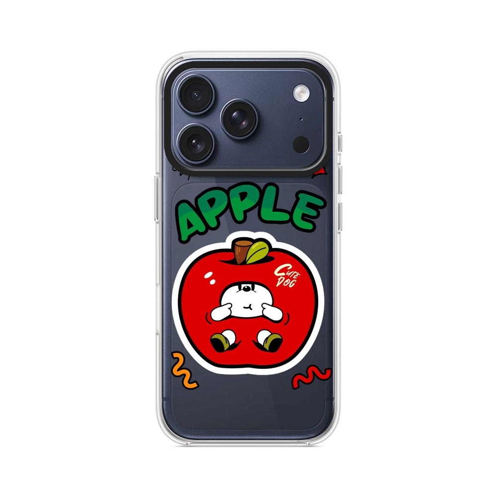 かわいいリンゴ iPhone 17 Proオリジナルケース