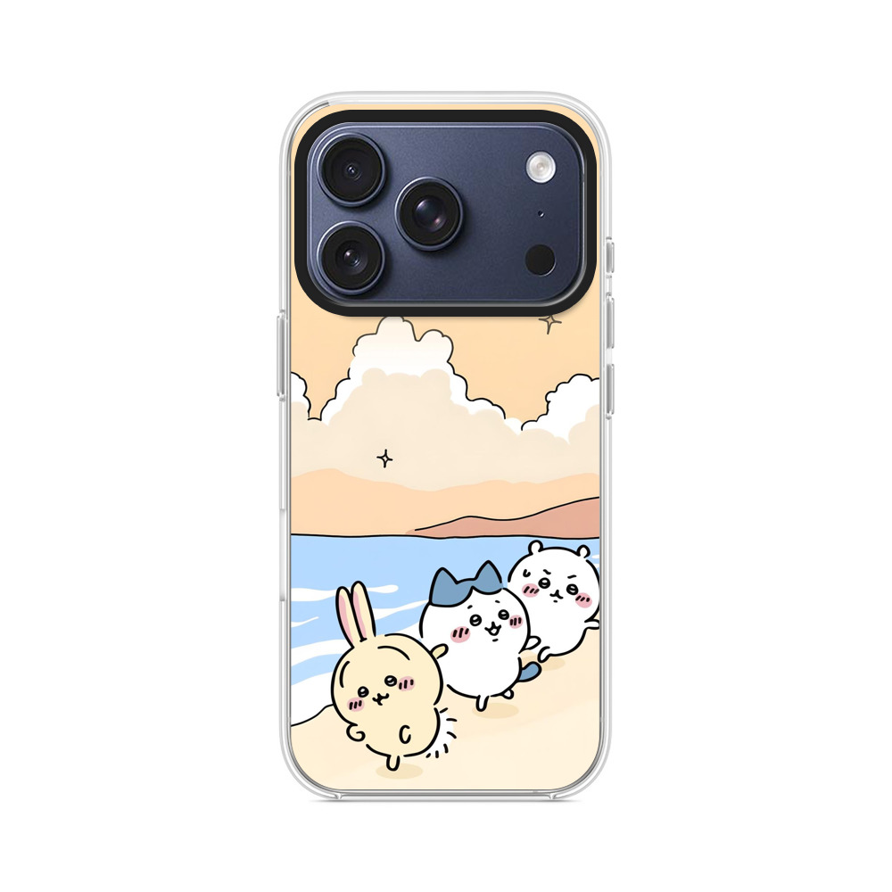 海辺のウサギとクマ iPhone 17 Proオリジナルケース