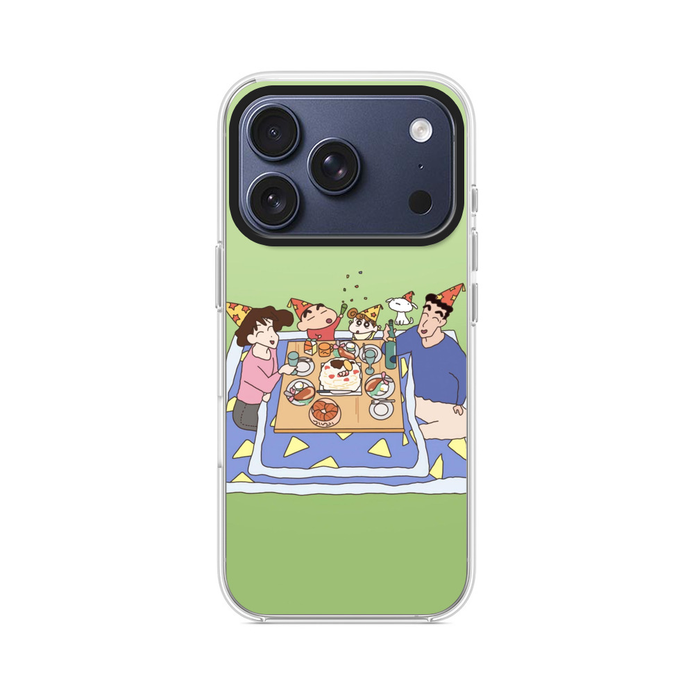 こたつで家族パーティー iPhone 17 Proオリジナルケース