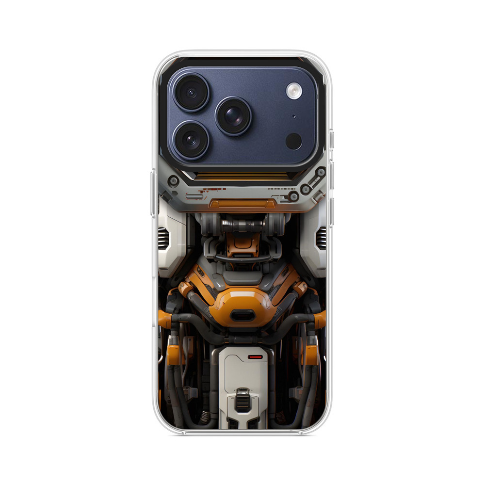 近未来ロボットメカニック iPhone 17 Proオリジナルケース