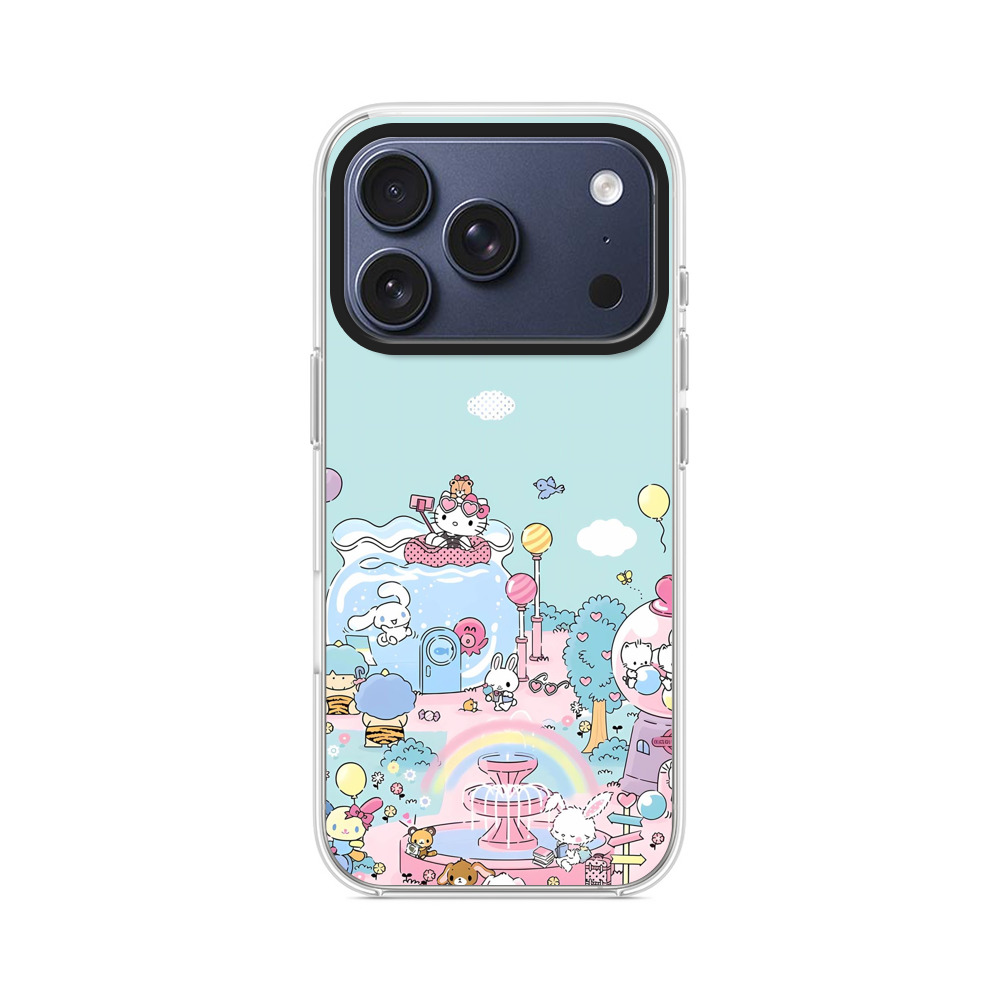 キティと仲間たち iPhone 17 Proオリジナルケース