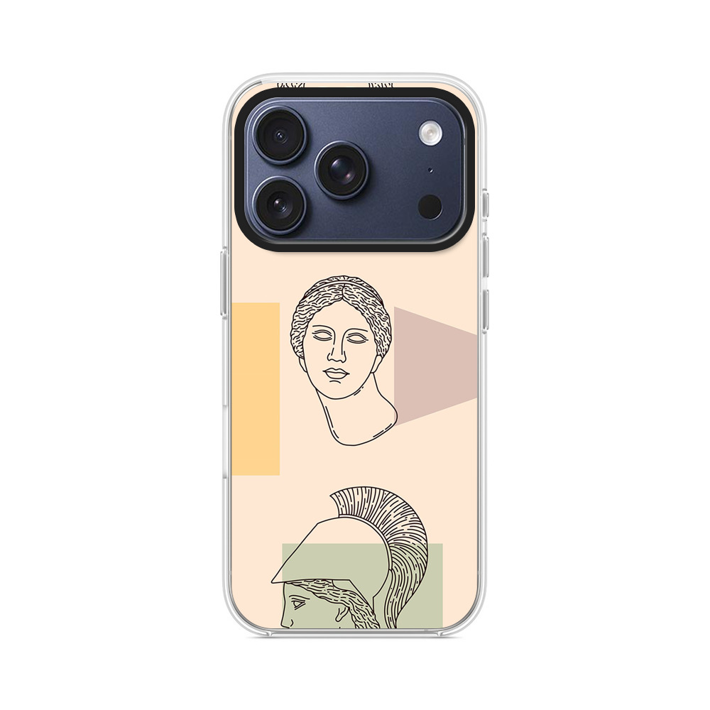 古代ギリシャ彫刻の肖像画 iPhone 17 Proオリジナルケース