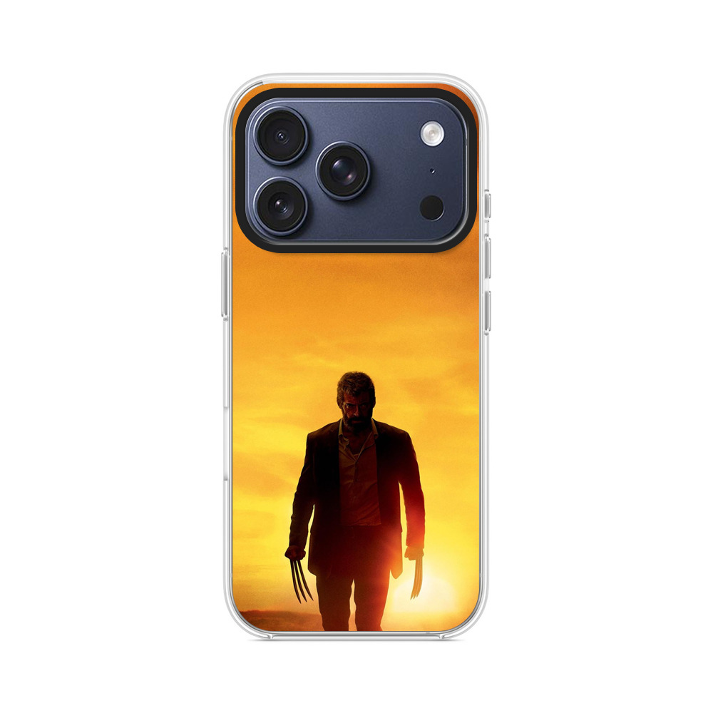 黄金色の夕焼けシルエット iPhone 17 Proオリジナルケース