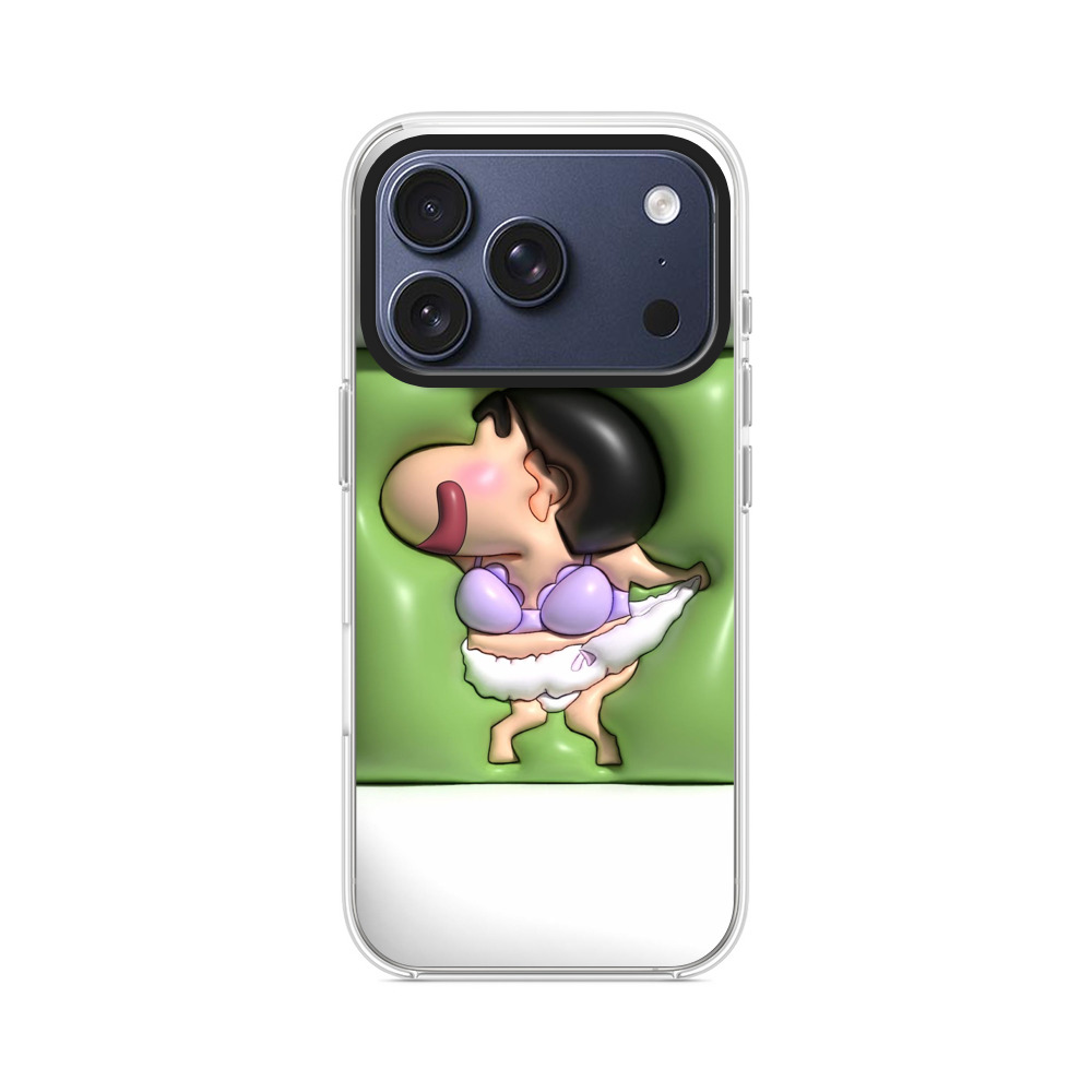 コミカルなキャラクター iPhone 17 Proオリジナルケース