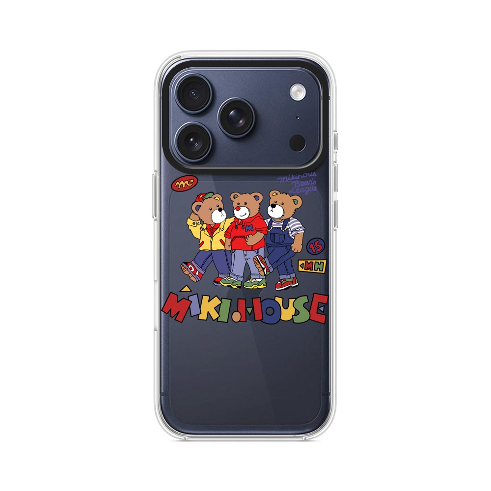 くまのデザイン iPhone 17 Proオリジナルケース