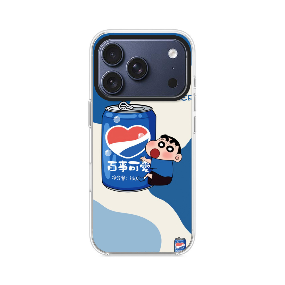 クレヨンしんちゃん青缶 iPhone 17 Proオリジナルケース