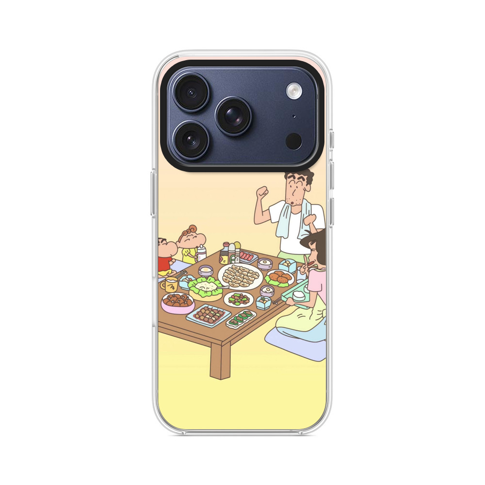 家族の食卓風景 iPhone 17 Proオリジナルケース
