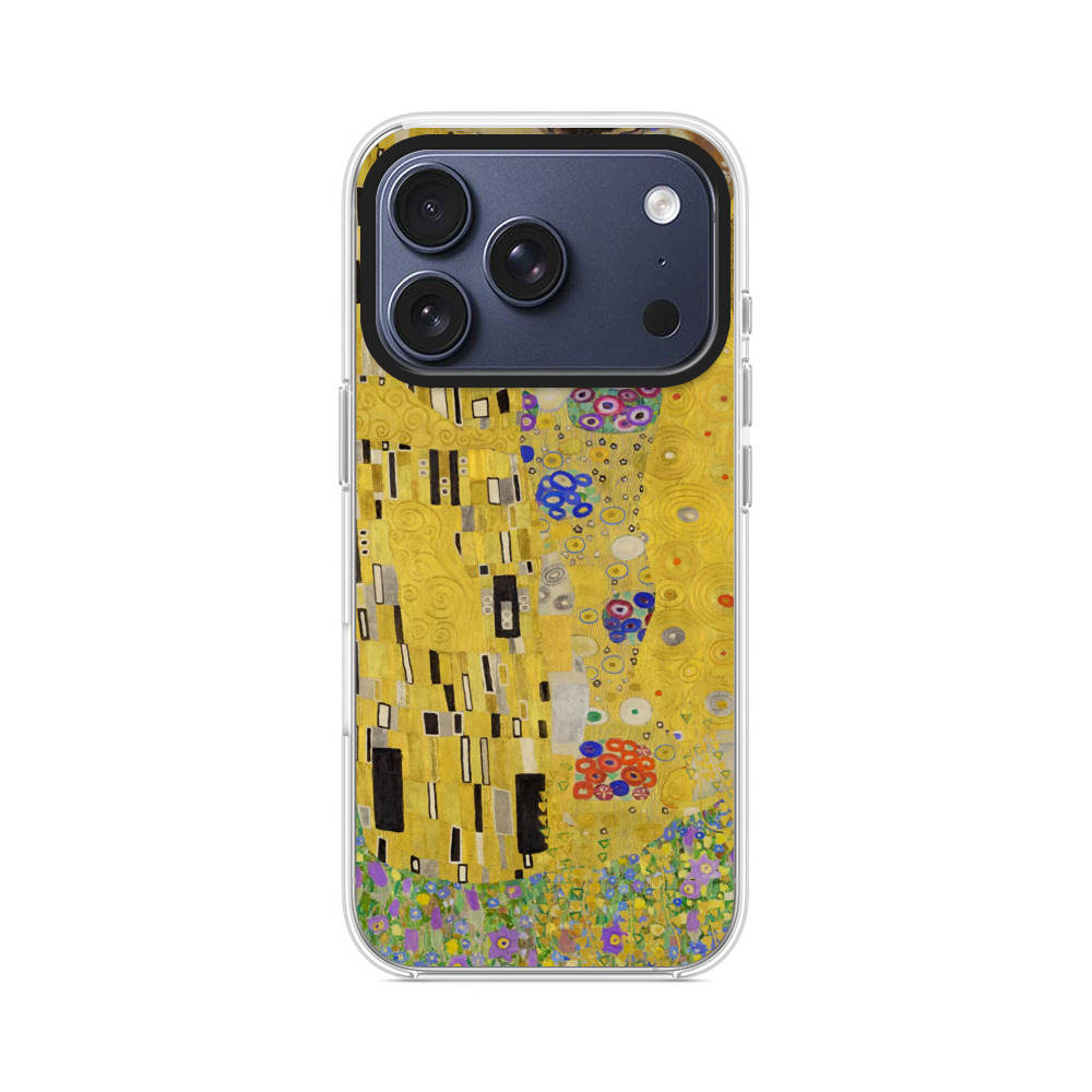 接吻の華やかな装飾デザイン iPhone 17 Proオリジナルケース