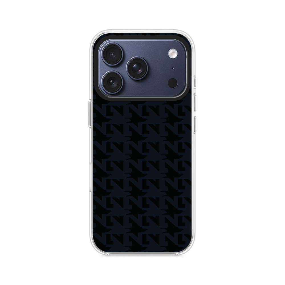 黒の千鳥格子模様 iPhone 17 Proオリジナルケース