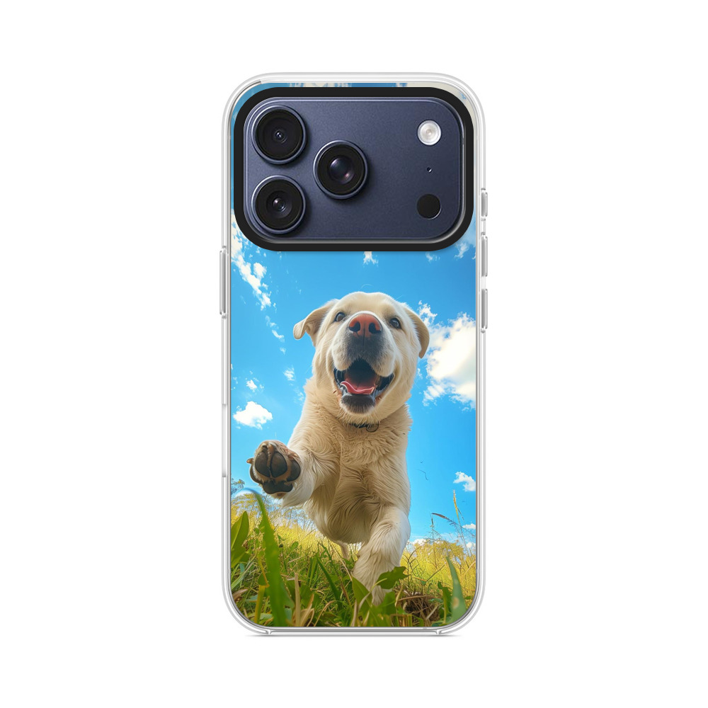 笑顔のラブラドール iPhone 17 Proオリジナルケース