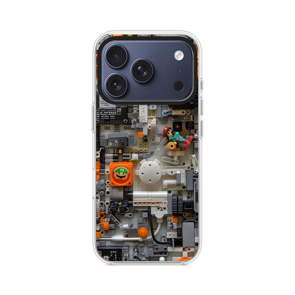 レゴ風ゲームキャラクター iPhone 17 Proオリジナルケース