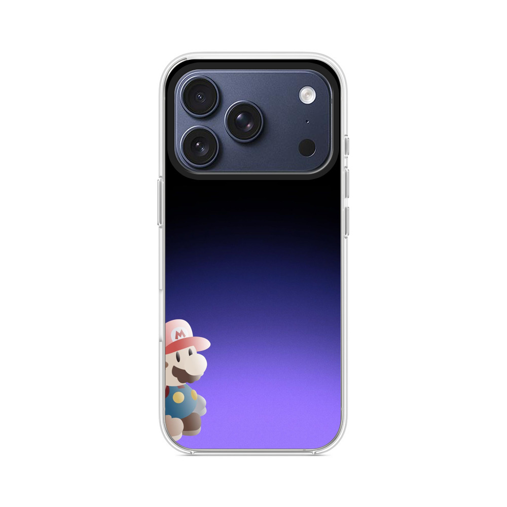 マリオシルエットデザイン iPhone 17 Proオリジナルケース