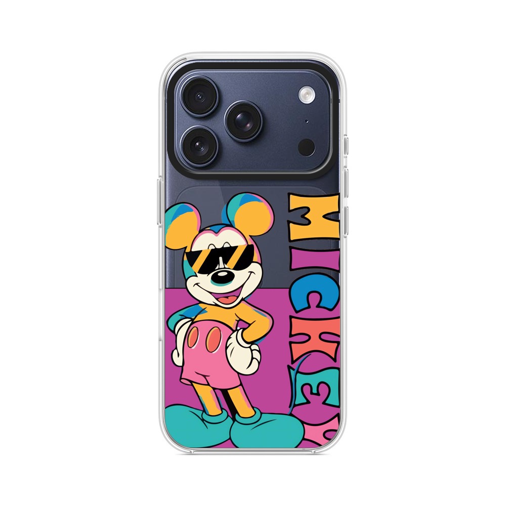 カラフルミッキー iPhone 17 Proオリジナルケース