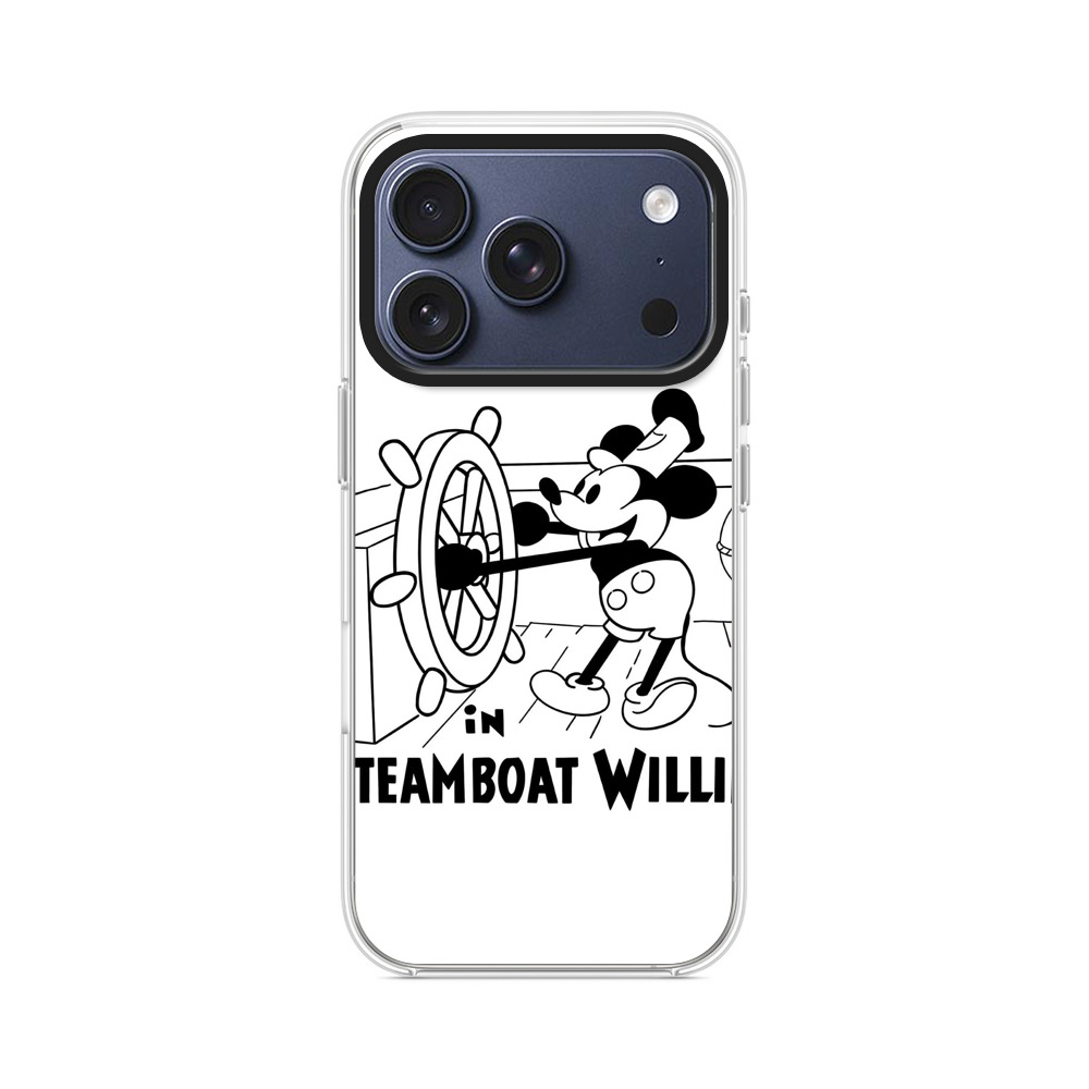 ミッキーマウス舵取り iPhone 17 Proオリジナルケース