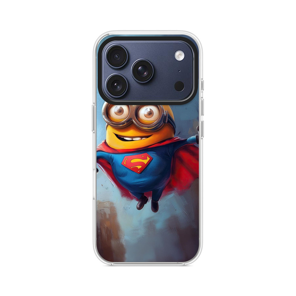 スーパーマンミニオン iPhone 17 Proオリジナルケース