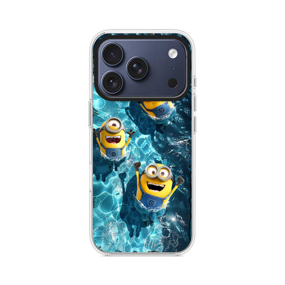 ミニオンズ水遊び iPhone 17 Proオリジナルケース