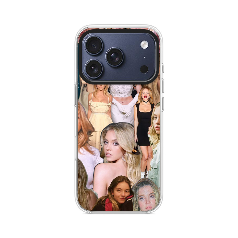 魅力的な女性コラージュ iPhone 17 Proオリジナルケース