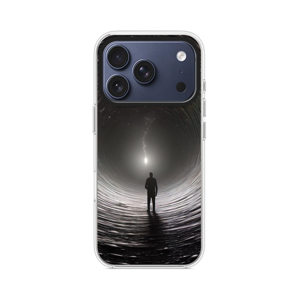 無限トンネルのシルエット iPhone 17 Proオリジナルケース