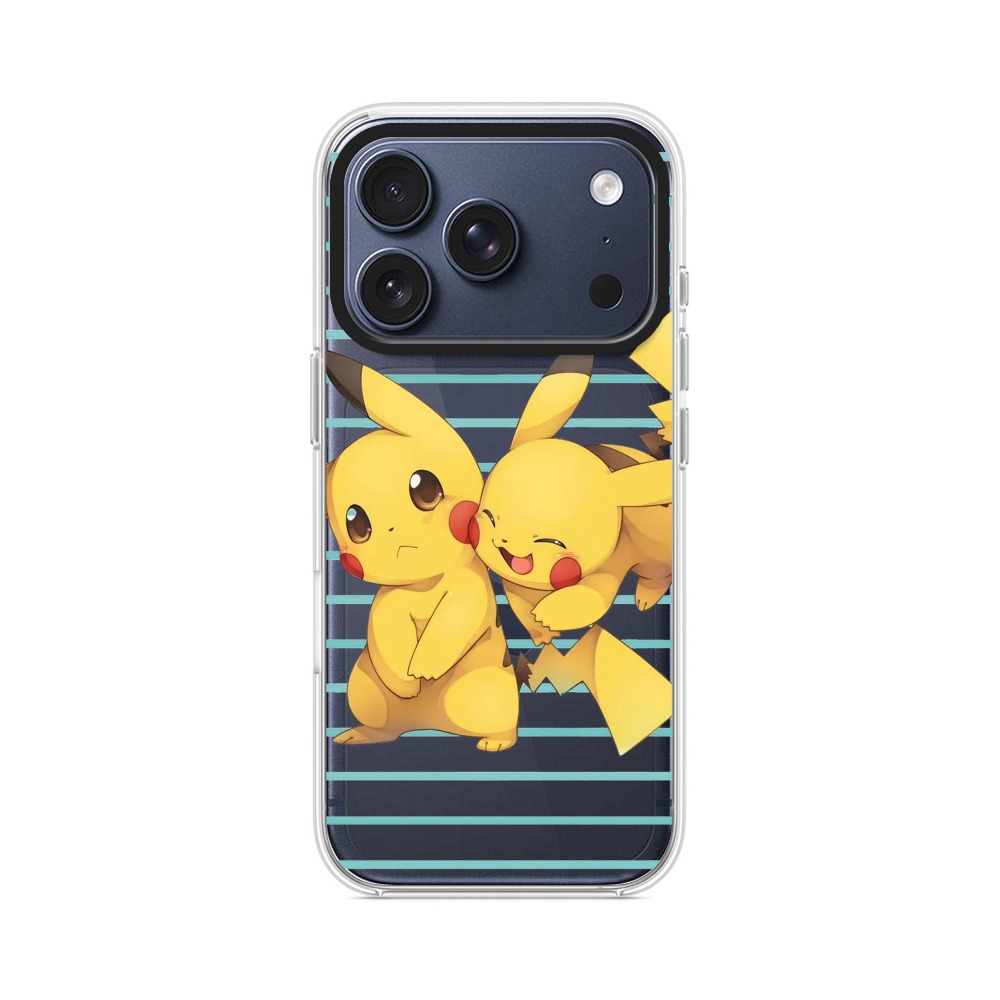 仲良しピカチュウ iPhone 17 Proオリジナルケース