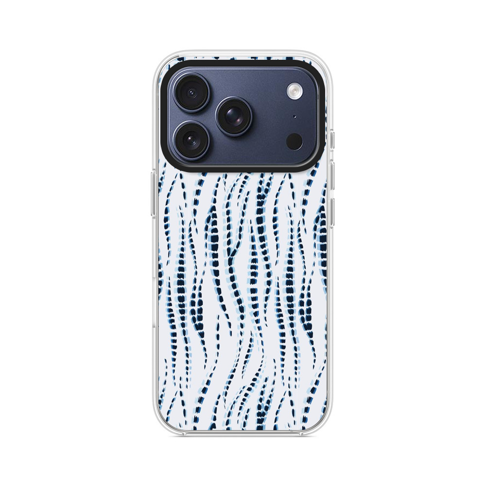 波の模様 iPhone 17 Proオリジナルケース