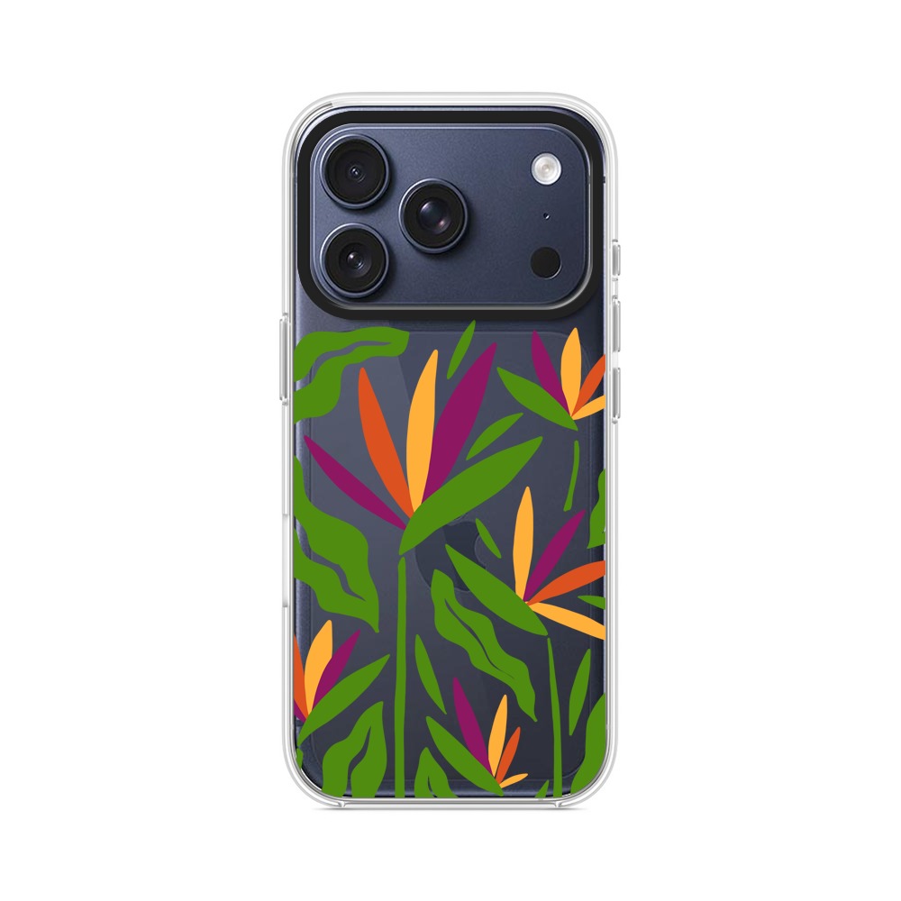 熱帯花 iPhone 17 Proオリジナルケース