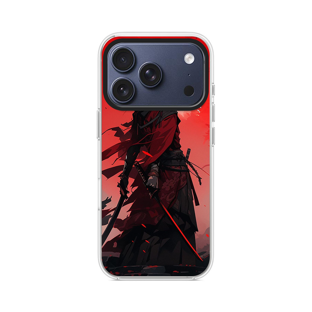 赤月の忍者 iPhone 17 Proオリジナルケース