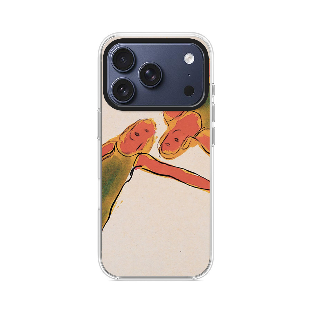 泳ぐ二人 iPhone 17 Proオリジナルケース