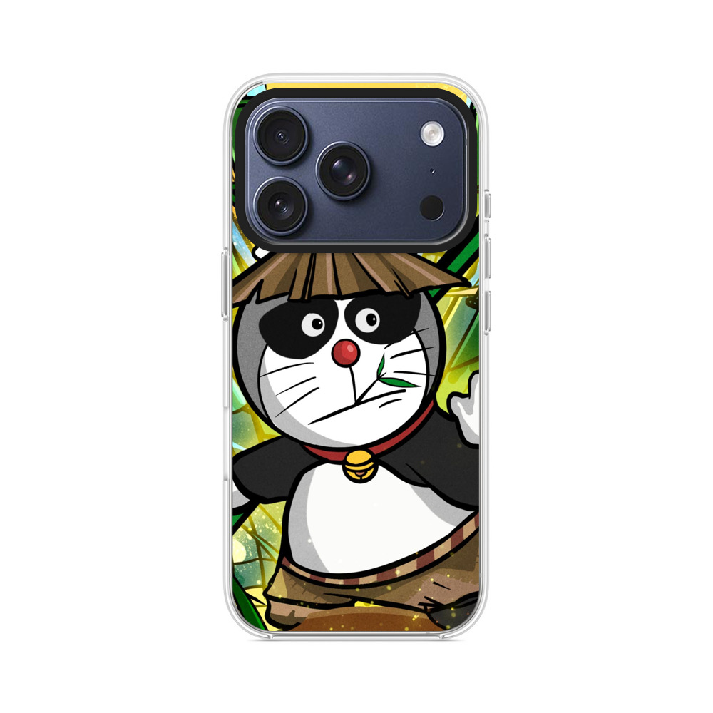 笠をかぶる竹林パンダ iPhone 17 Proオリジナルケース