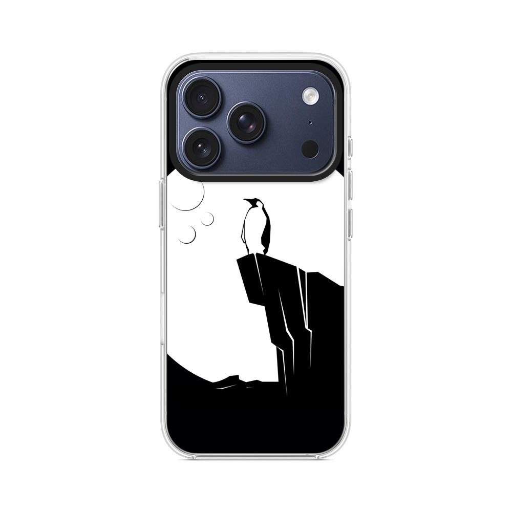 ペンギンシルエット iPhone 17 Proオリジナルケース