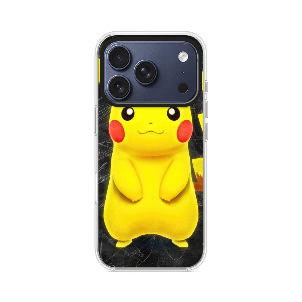 かわいいピカチュウ iPhone 17 Proオリジナルケース