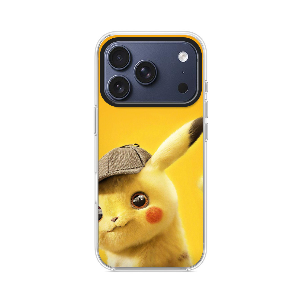 帽子のピカチュウの顔アップ iPhone 17 Proオリジナルケース