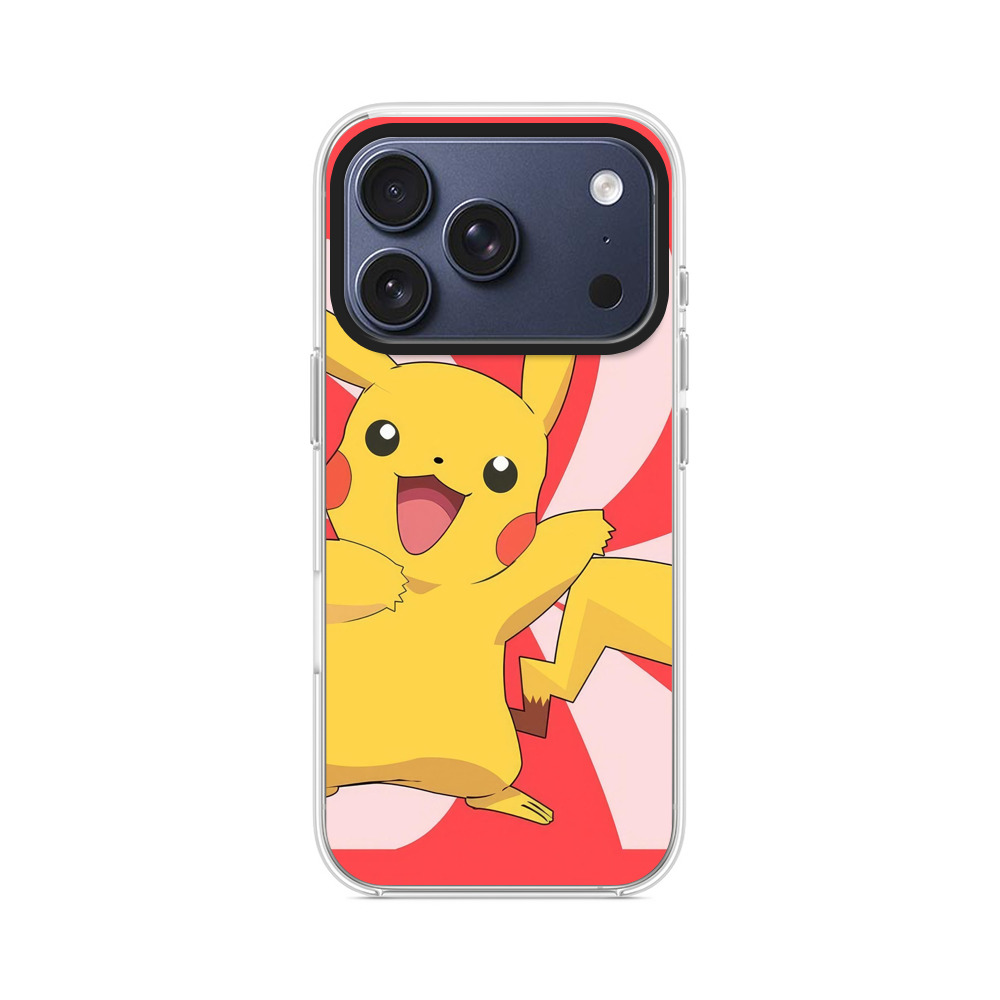 元気なピカチュウ iPhone 17 Proオリジナルケース