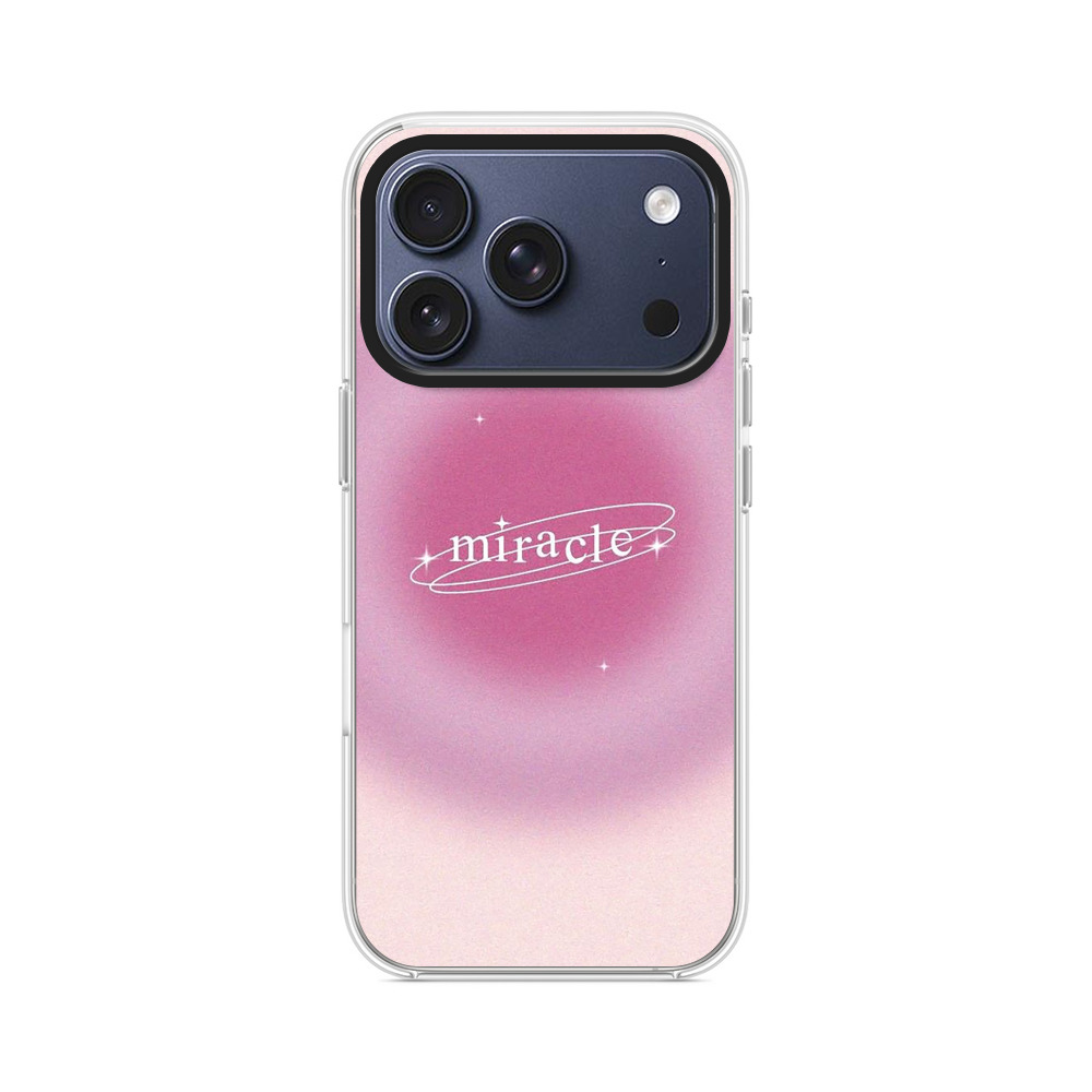ピンクの奇跡の光 iPhone 17 Proオリジナルケース